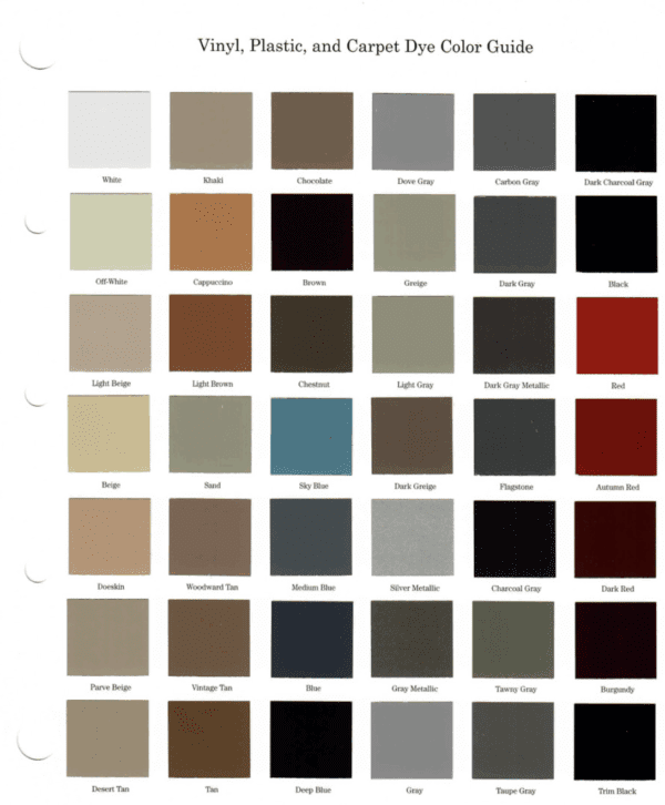 Hi Tech - Vinyl Plastic & Carpet Dye